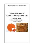 Giáo trình Sản xuất rau quả sấy khô - MĐ06: Chế biến rau quả