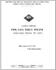 Giáo trình Phụ gia thực phẩm: Phần 2 - Lê Trí Ân