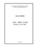 Giáo trình Xây - trát - láng (Trình độ: Sơ cấp nghề) - Bộ Lao động - Thương binh và Xã hội