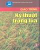 Giáo trình Kỹ thuật trồng lúa (Dùng trong các trường trung học chuyên nghiệp): Phần 1