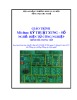 Giáo trình Kỹ thuật xung - số (Nghề: Điện tử công nghiệp - Trình độ: Trung cấp) - Tổng cục Dạy nghề