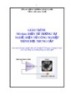 Giáo trình Điện tử tương tự (Nghề: Điện tử công nghiệp - Trình độ: Trung cấp) - Tổng cục Dạy nghề