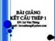 Bài giảng Kết cấu thép 1: Chương 1 - Lê Văn Thông