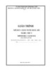 Giáo trình mô đun Chăn nuôi trâu, bò (Nghề: Thú y - Trình độ: Cao đẳng)