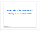 Bài giảng Mạng máy tính và internet: Chương 1 - ĐH Giao thông Vận tải