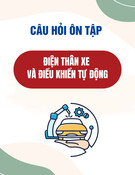 Câu hỏi ôn tập môn Điện thân xe và Điều khiển tự động
