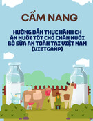 Cẩm nang Hướng dẫn thực hành chăn nuôi tốt cho chăn nuôi bò sữa an toàn tại Việt Nam (VietGAHP)