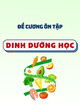 Đề cương ôn tập Dinh dưỡng học