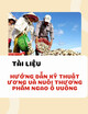 Tài liệu Hướng dẫn kỹ thuật ương và nuôi thương phẩm ngao ô vuông (Periglypta puerpera)